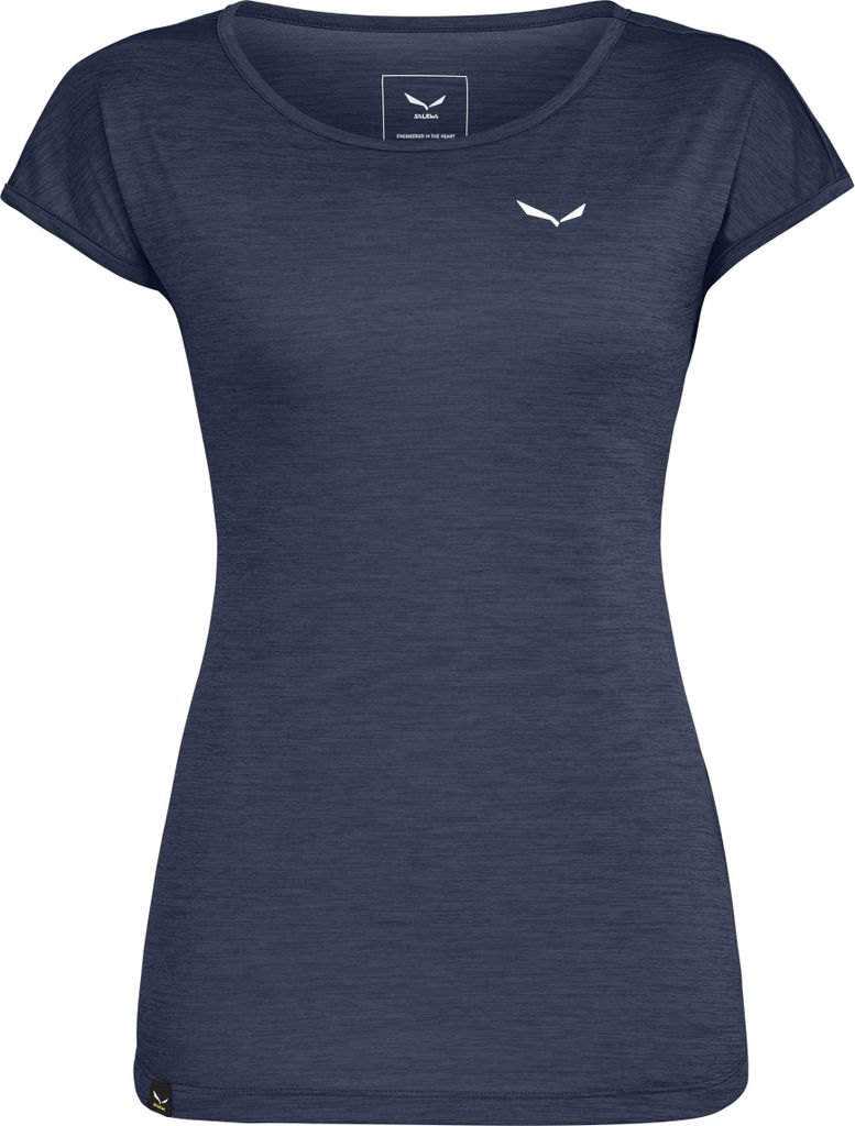 SALEWA Puez Melange Dry Tee T-Shirt Damen blau 40