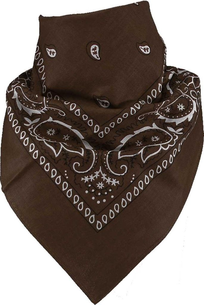 Bandana 100% Baumwolle 54x54 cm – Halstuch, Kopftuch, Produktbild 