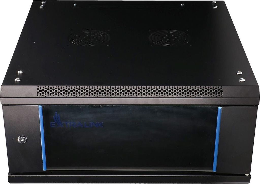 Extralink Szafa Rackmount 4U 600x600 Black do montażu Zdjęcie produktu 