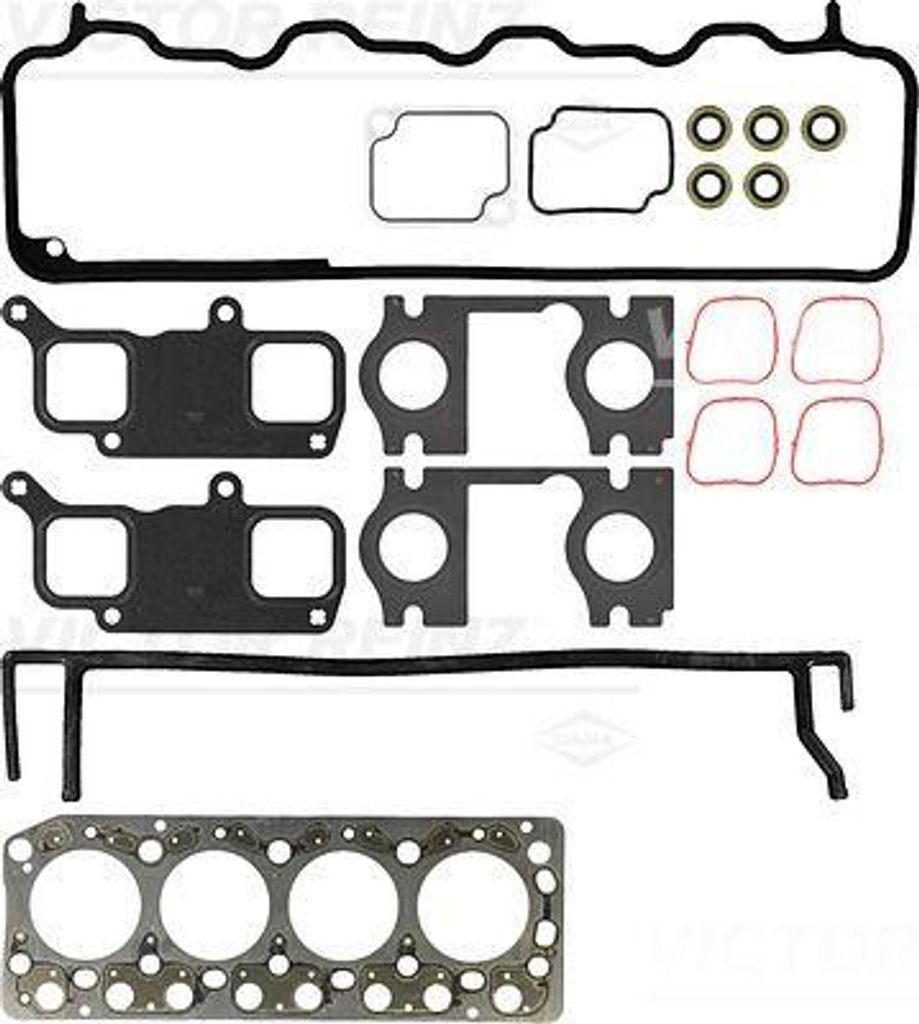 VICTOR REINZ 02-36110-02 Dichtungssatz, Zylinderkopf OE 9040108020 kompatibel mit Vario, Alf. 147, V40, V70, Prius, Lybra, Punto, 206, Lancer, Yari...