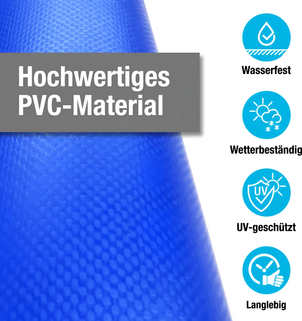 Bâche de Couverture Camion 700g/m² Imperméable Anthracite 2,5x10m