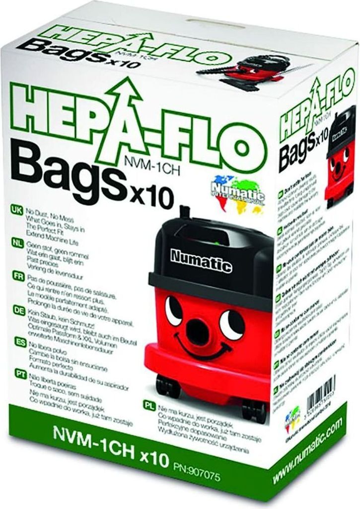 Numatic Hepa-Flo Hochleistungsfilter NVM 1CH Produktbild 15