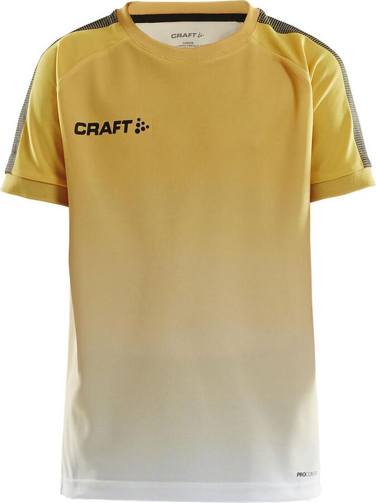CRAFT Pro Control Fade Jersey JR Sweden Yellow/Black 146/152