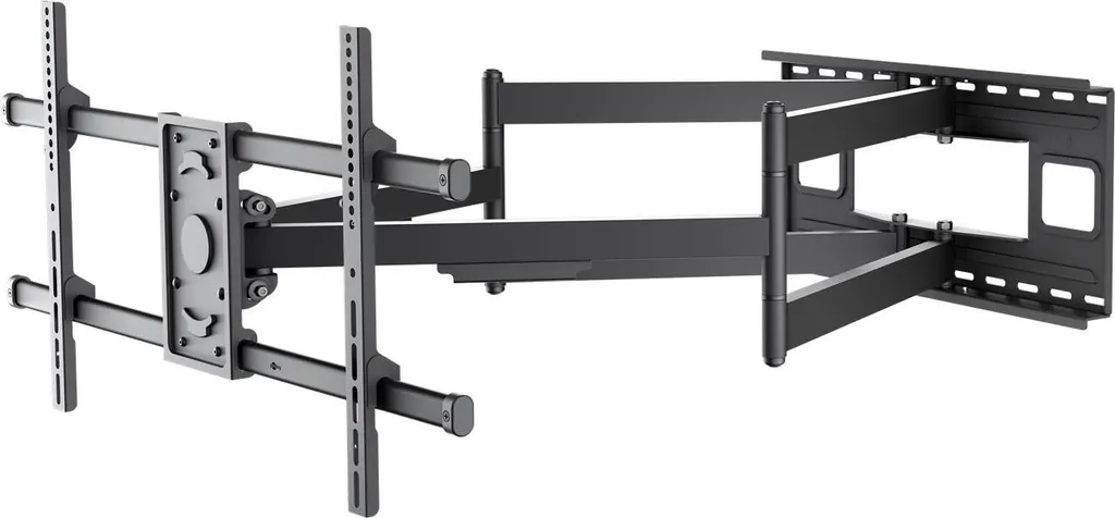 Support Mural TV Articulé pour Grand Écran 90 Pouces Charge 80kg