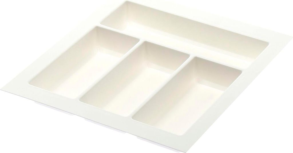 Agoform Besteckeinsatz Classico kürzbar 440x390x50,5mm, Kunststoff weiß