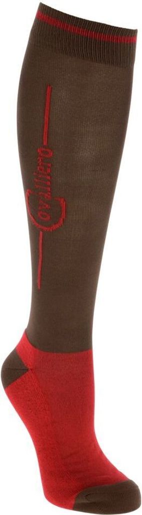 Covalliero Reitstrümpfe ThermoPro, coffee-chili, Sockengröße:37-39