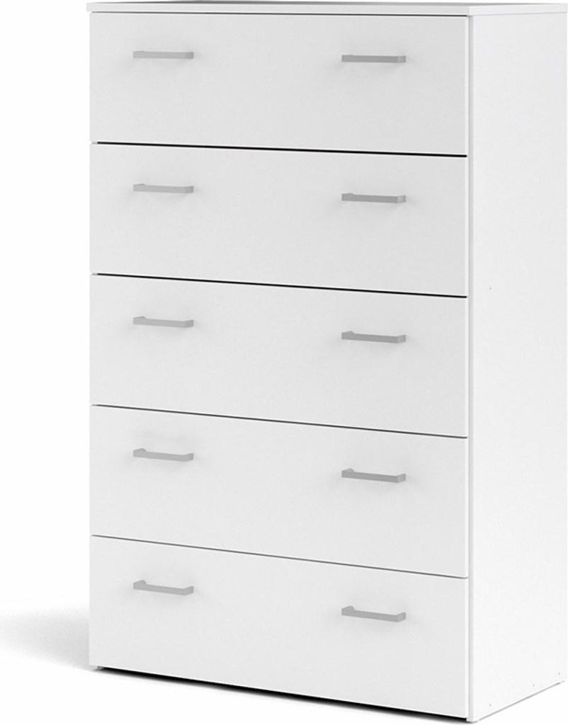 Spell Kommode 5 Schubladen weiss.