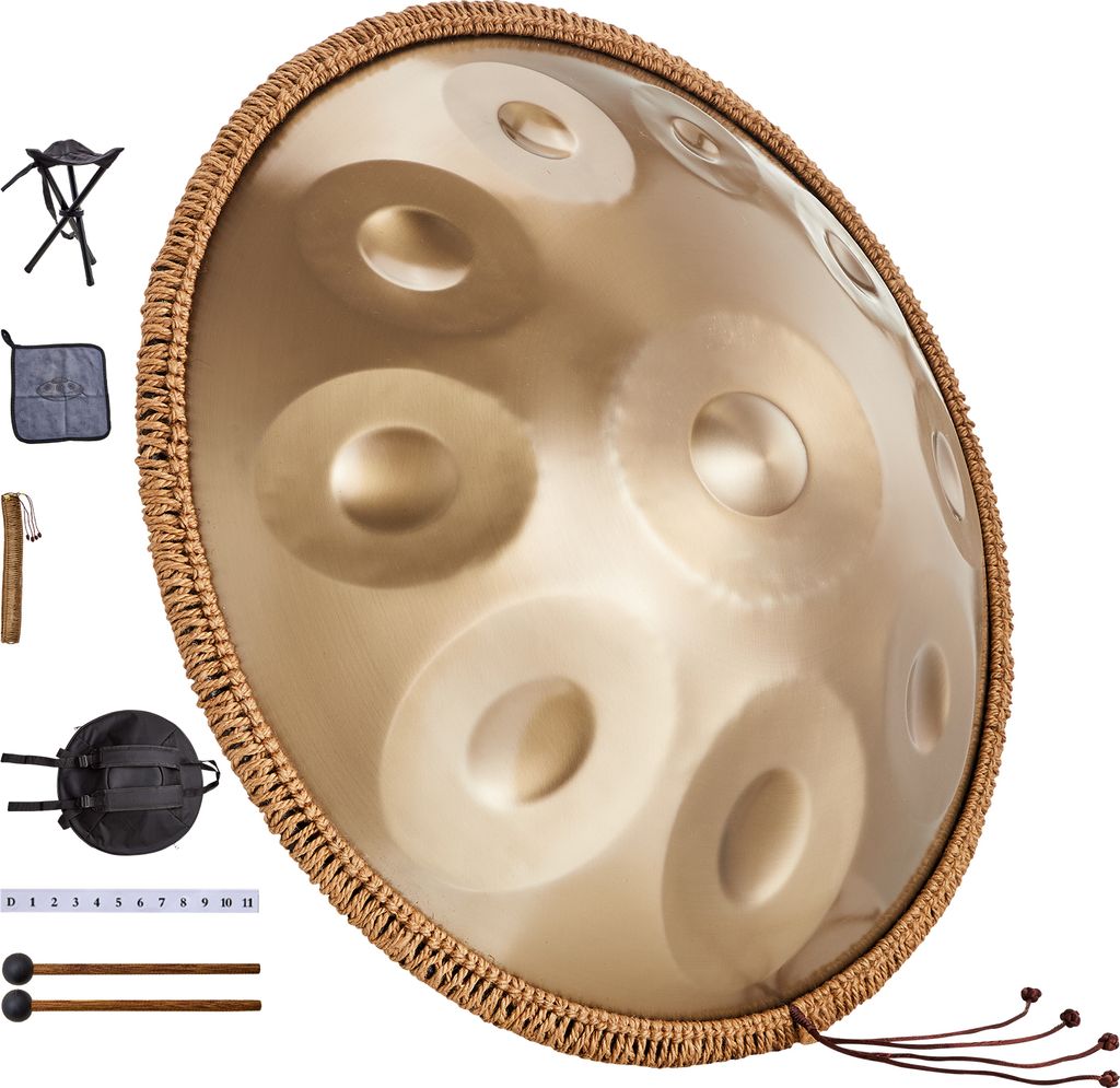 SucceBuy Handpan-Trommel, 22 Zoll 10-Noten D-Moll Produktbild 