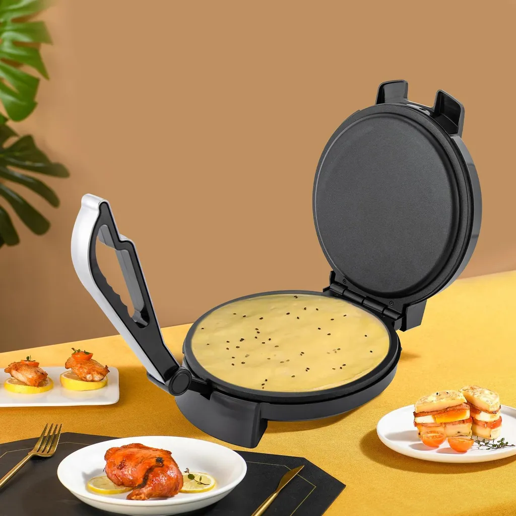 Machine à Pain Plat et Roti pour Cuisine Maison Saine et Rapide Noire - 3