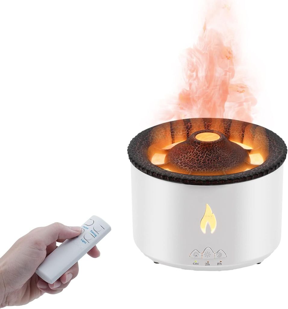 Diffusor, 360ml Vulkan Diffusor, Flammen-Aroma-Diffusor, Produktbild 