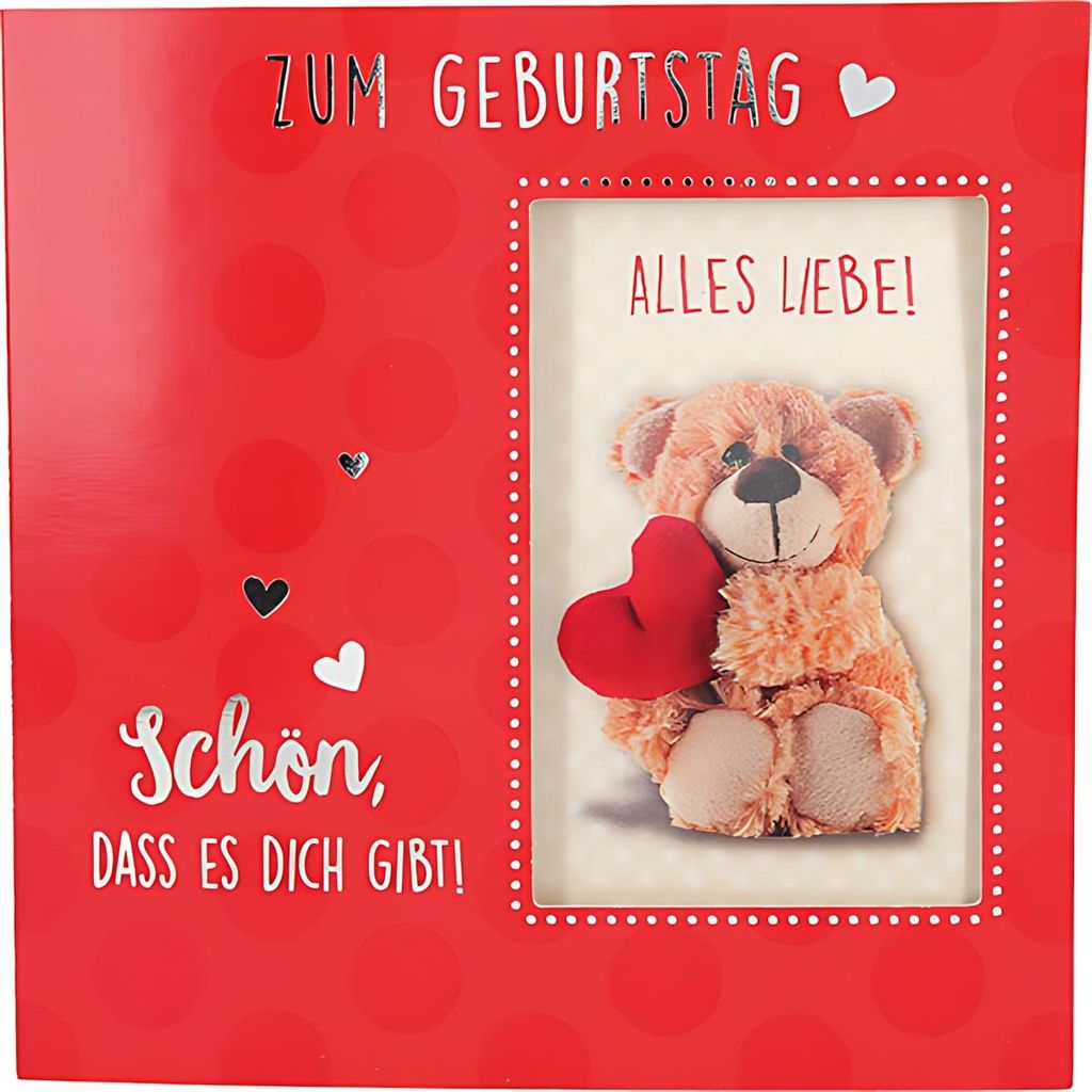 3D Klappkarte Musik Motiv 34 - Zum Geburtstag alles Liebe! Produktbild 