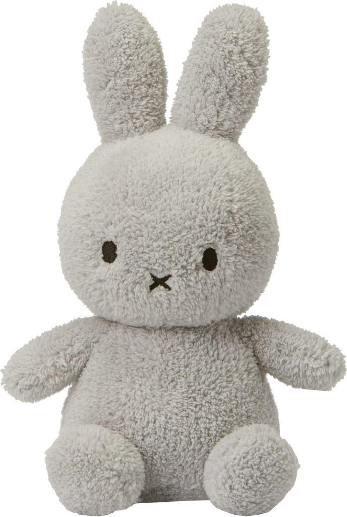 Miffy Sitting Terry Light Grey - 23 cm