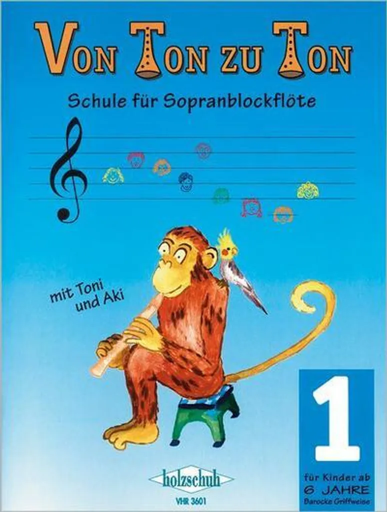 Manuel de piano Von Ton zu Ton 1 pour apprendre à jouer de la musique chez soi