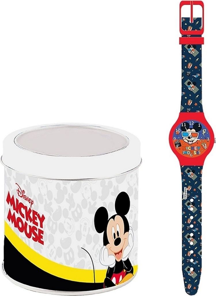 Disney Uhr Walt Kid Modell Mickey Mouse - Tin Box Produktbild 