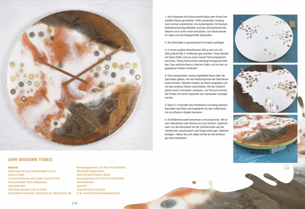 Résine pour Table Rivière et Inclusion d'Objets en Bois ou Décorations - 5