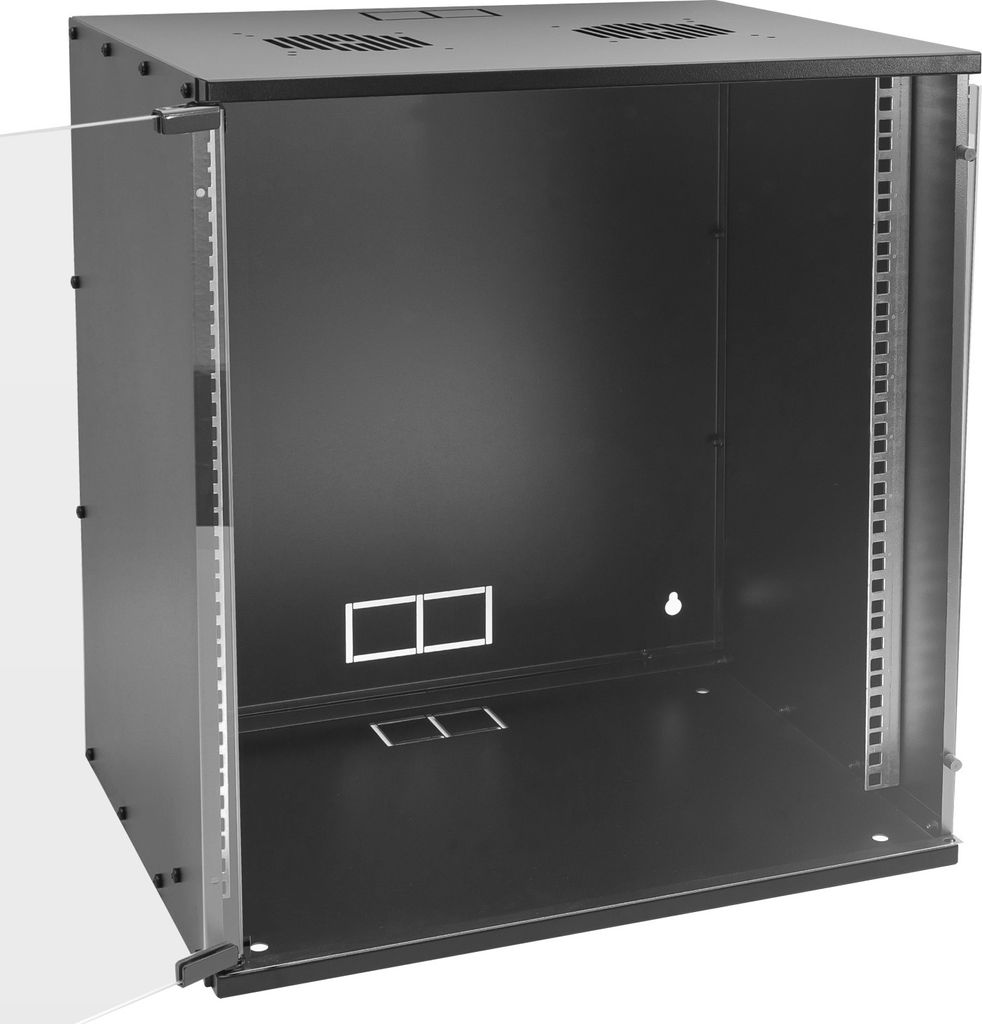 HMF 65712-02 Serverschrank 19 Zoll, 12 HE, Netzwerkschrank, Produktbild 4