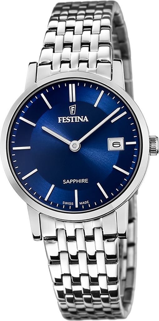 Festina Damen Uhr Swiss Edelstahlarmband silber D2UF20019/2
