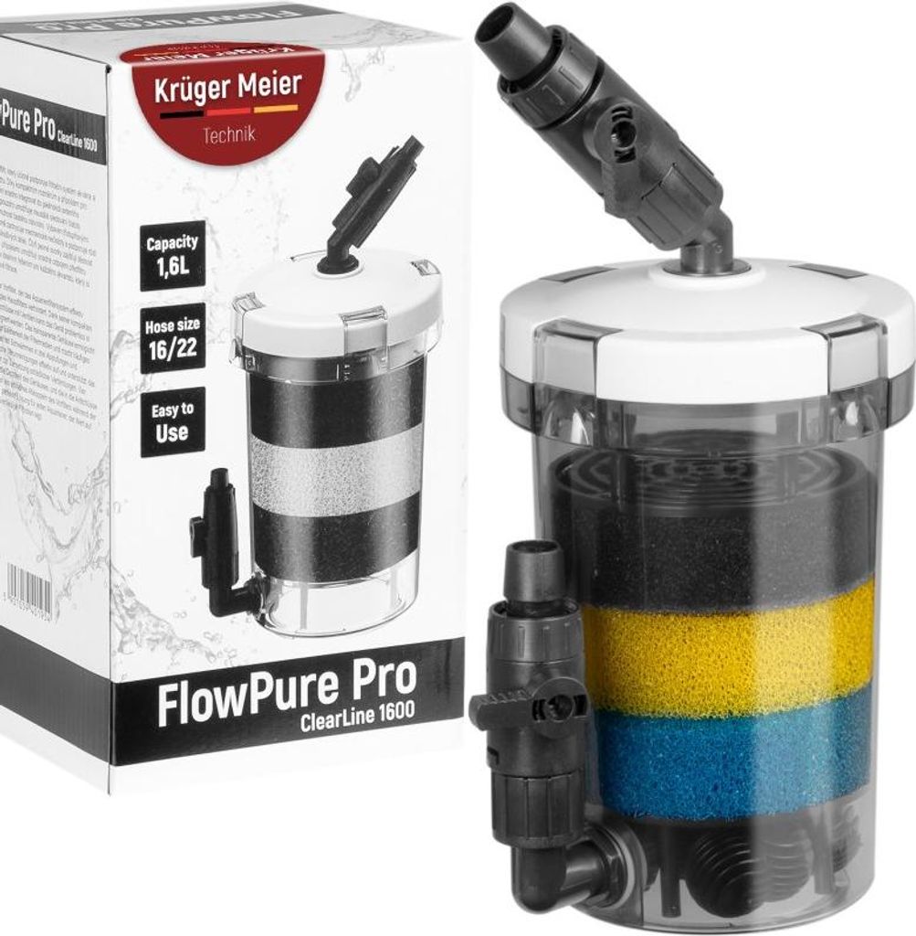 Kruger Meier FlowPure Pro 1600 - préfiltre à bac externe Image du produit 