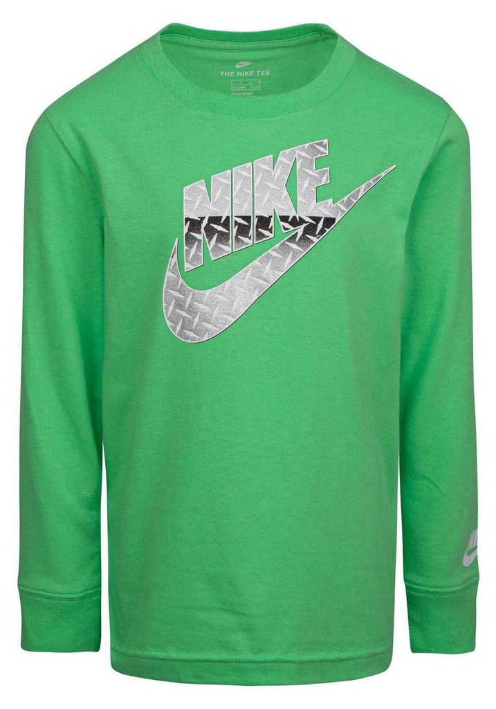 Nike - T-Shirt für Kinder, leger, Langärmlig GT27219 (104) (Limone)