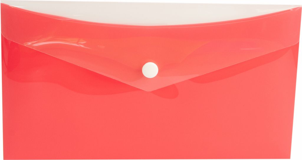 Veloflex Sammeltaschen DIN lang rot mit zusätzlicher Tasche