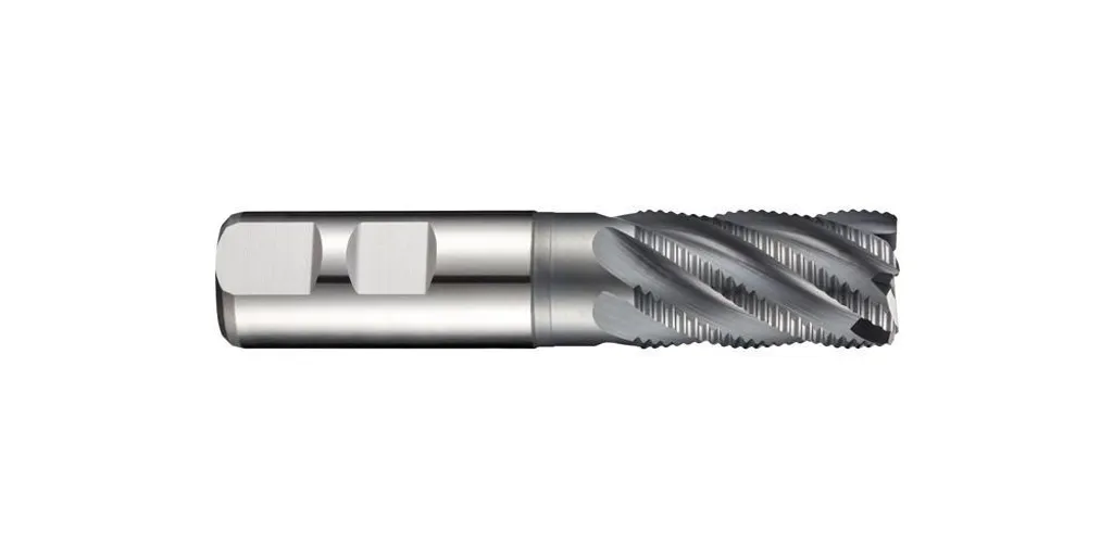 Fraise Anti-Vibration D28mm HSS-E-PM ALCRONA Z6 pour Coupe Nette et Sans Effort