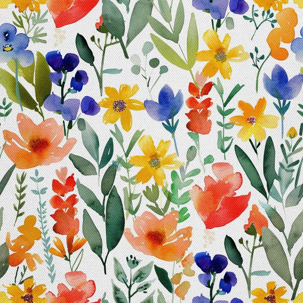OUTDOOR DEKOSTOFFE OXFORD - Motiv Frühling I DX7403
