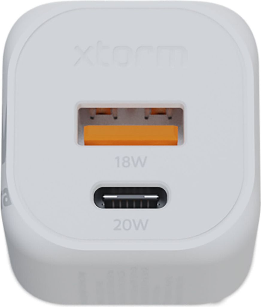 Chargeur GaN2-Ultra, 20W, 1xUSB-C, USB-A, Blanc Image du produit 