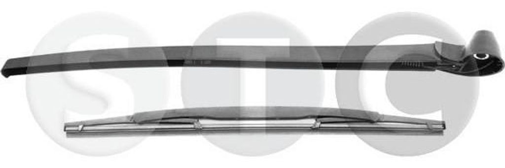 STC Heckscheibenwischer + Arm Stück Hinten für SKODA FABIA (6Y2) 365mm