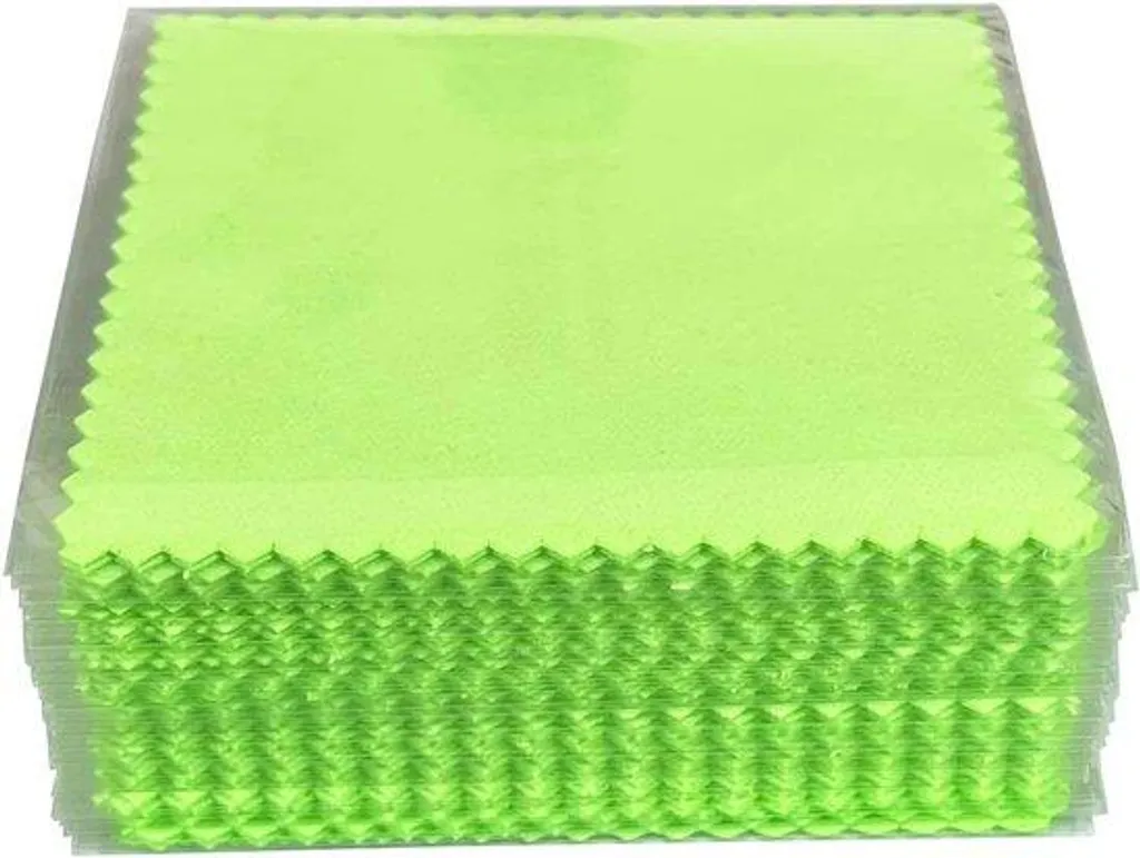 Lingettes nettoyantes douces et efficaces pour bijoux précieux - 50 pcs