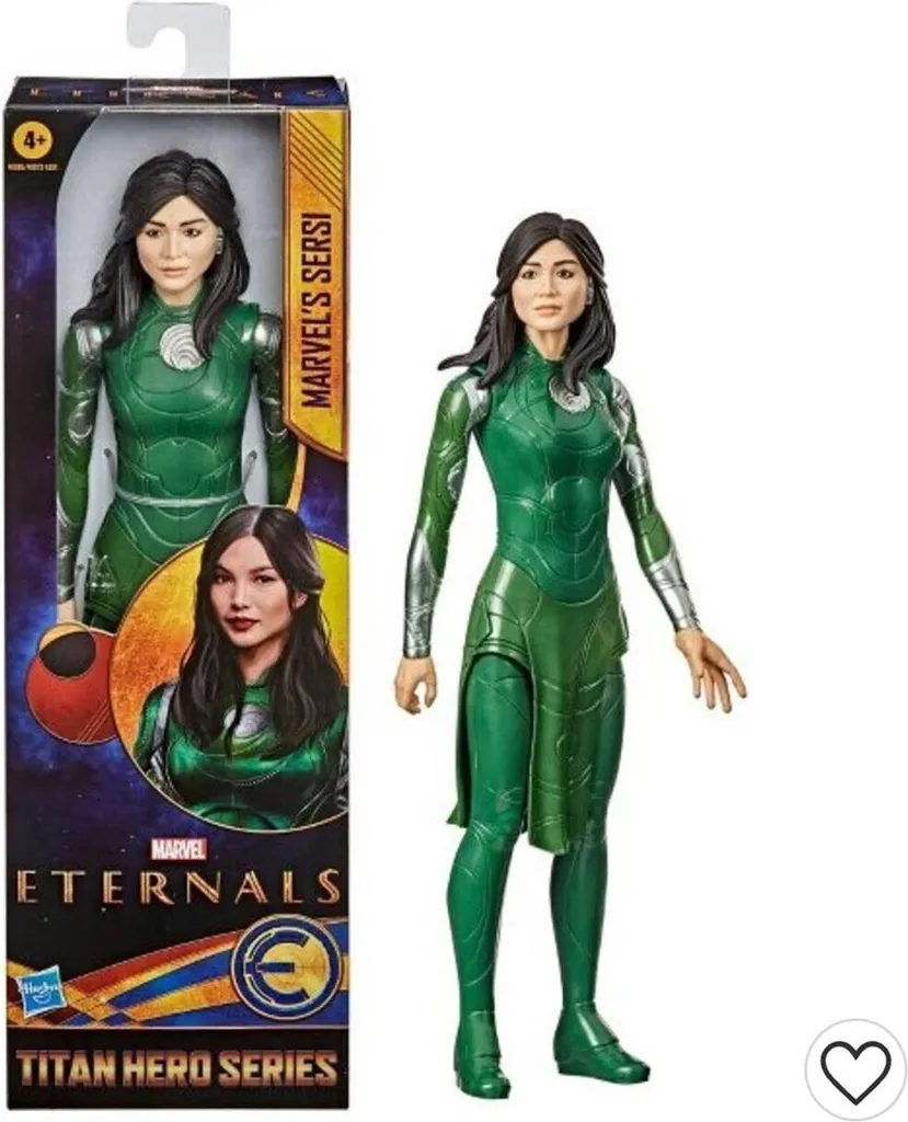 Hasbro F0085 Marvel Eternals Titan Hero Series : Figurine Sersi 30cm