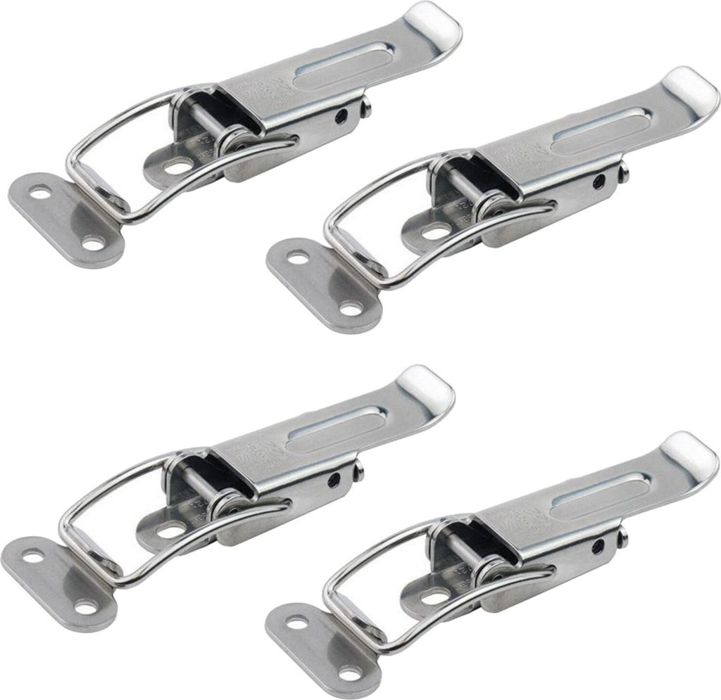 4 x Spannverschluss Catch #22 echt Edelstahl Produktbild 