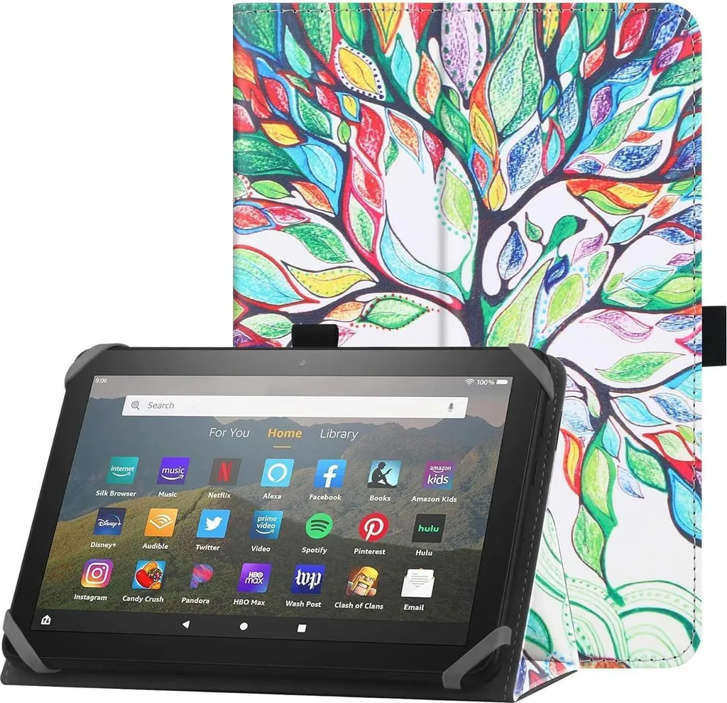 Custodia Universale Tablet 7 8 pollici HoYiXi con Supporto e Cinghia