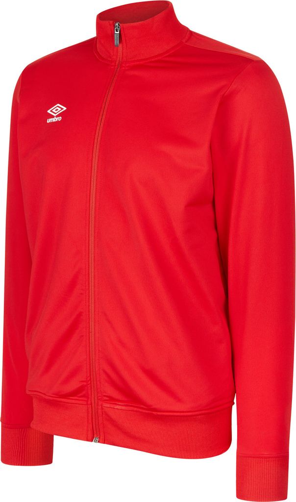 Umbro - "Club Essential" Jacke für Kinder UO122 (140) (Zinnoberrot)