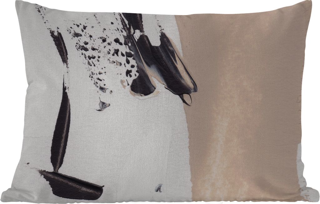 MuchoWow Outdoor Kissen - Farbe - Design - Abstrakt - 50x30 cm - Wetterfest - Lounge Kissen - Sofa kissen - Wohnzimmer Dekoration