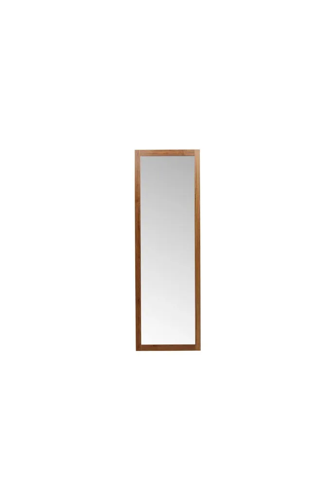 Miroir Sebring Finition Noyer Massif - Design Rétro et Reflet Haute Qualité