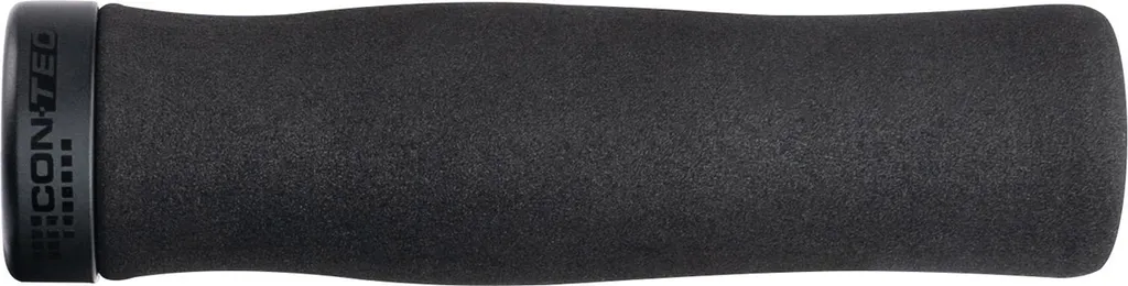 Poignées de guidon Contec Traffic Foam : Mousse noire 129 mm confort