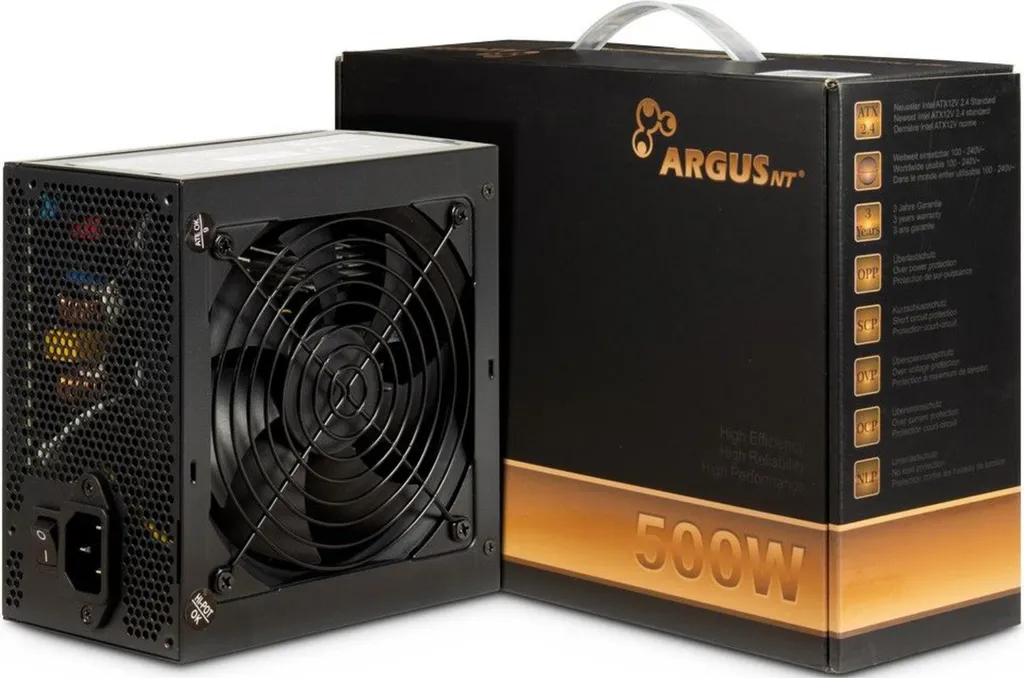 Inter-Tech ArgusNT BPS-500 Alimentation 500W silencieuse et robuste - 4