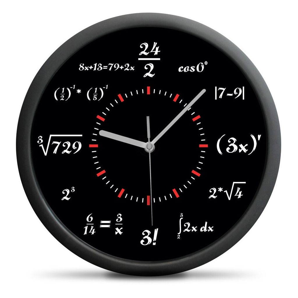 Mathématiques Cadeau de l'horloge du programmeur Image du produit 