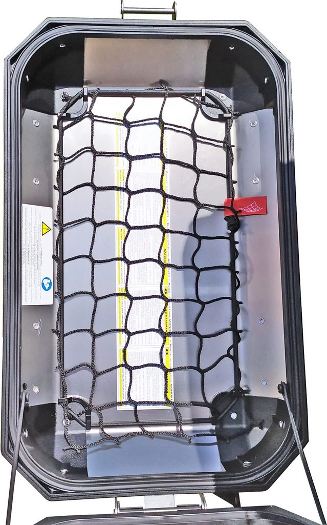 TrunkExpert Trax Adventure SW-MOTECH Kofferraumnetz Seitenkoffer Schwarz, 37l