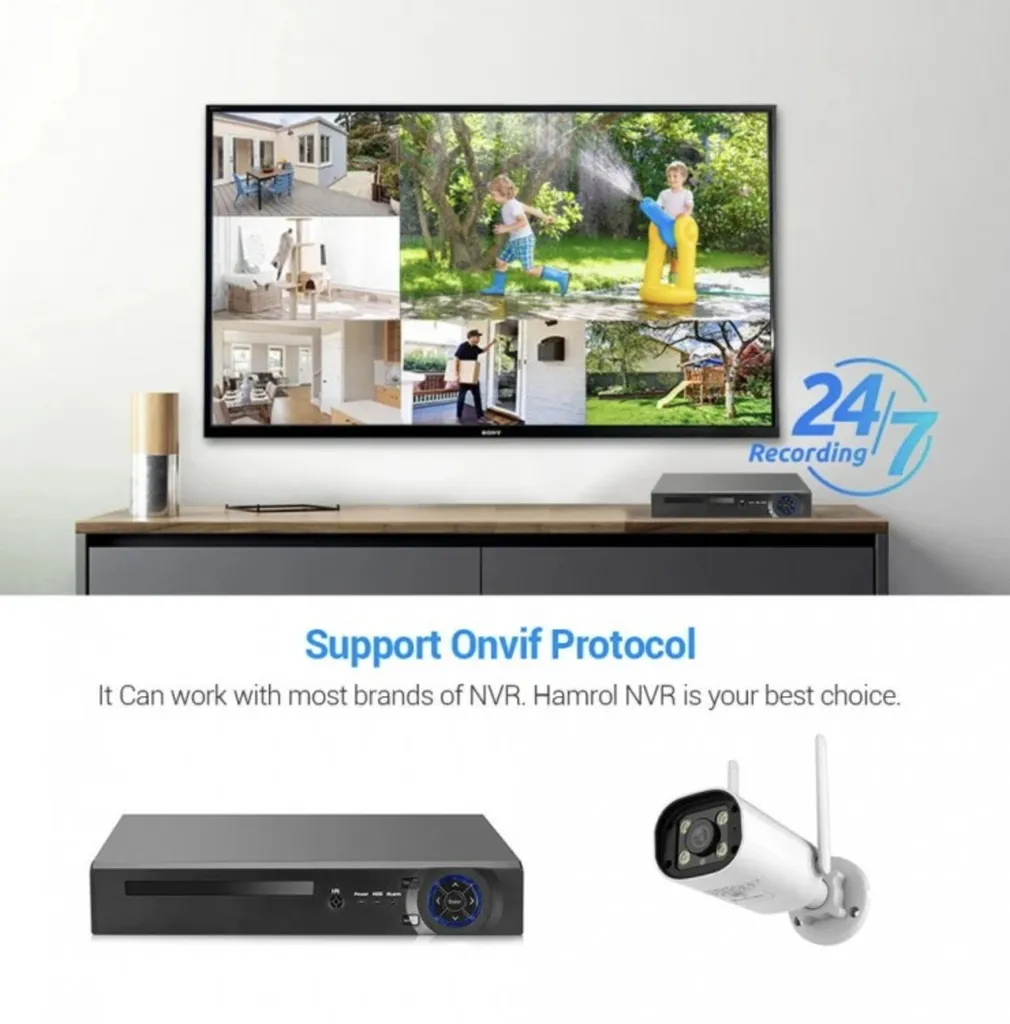 Caméra de surveillance extérieure WiFi BOT NA5 4MP Haute Définition IP66 - 5