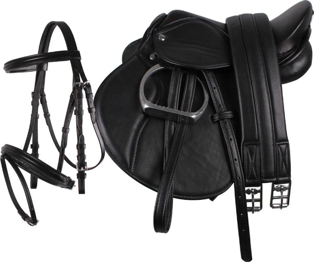 Équipez votre cheval sans erreur avec le kit complet de selle QHP noir