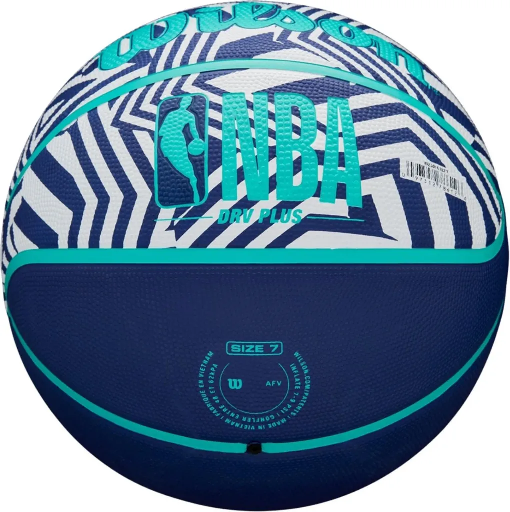 Ballon de Basket Extérieur Wilson NBA DRV Plus Design Multicolore