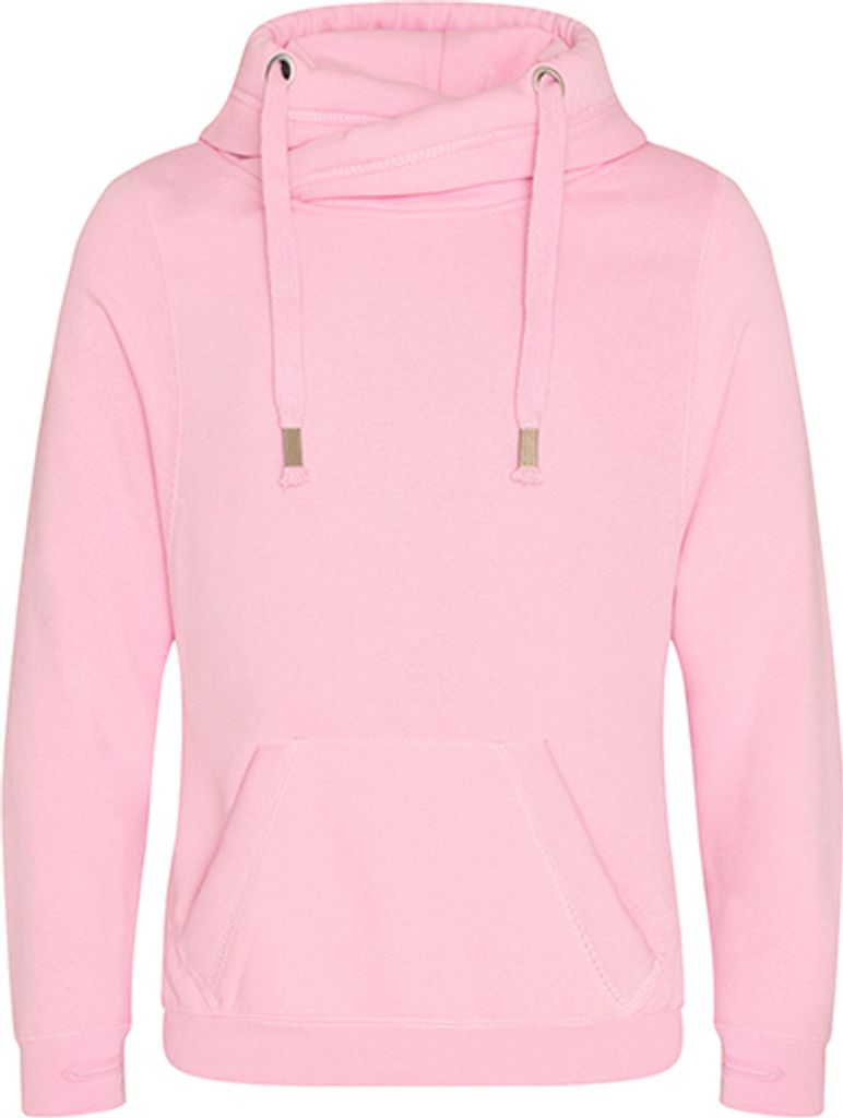 Just Hoods Cross Neck Hoodie Produktbild 