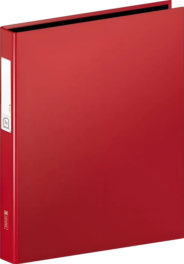 Classeur à anneaux rouge BRUNNEN pour ranger vos documents A4 pro