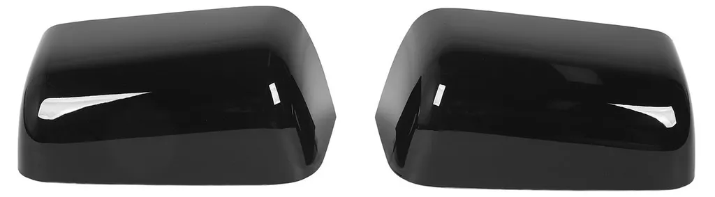 Rétroviseurs F450 F550 : Caches Noir Brillant pour Rénovation Latérale - x2