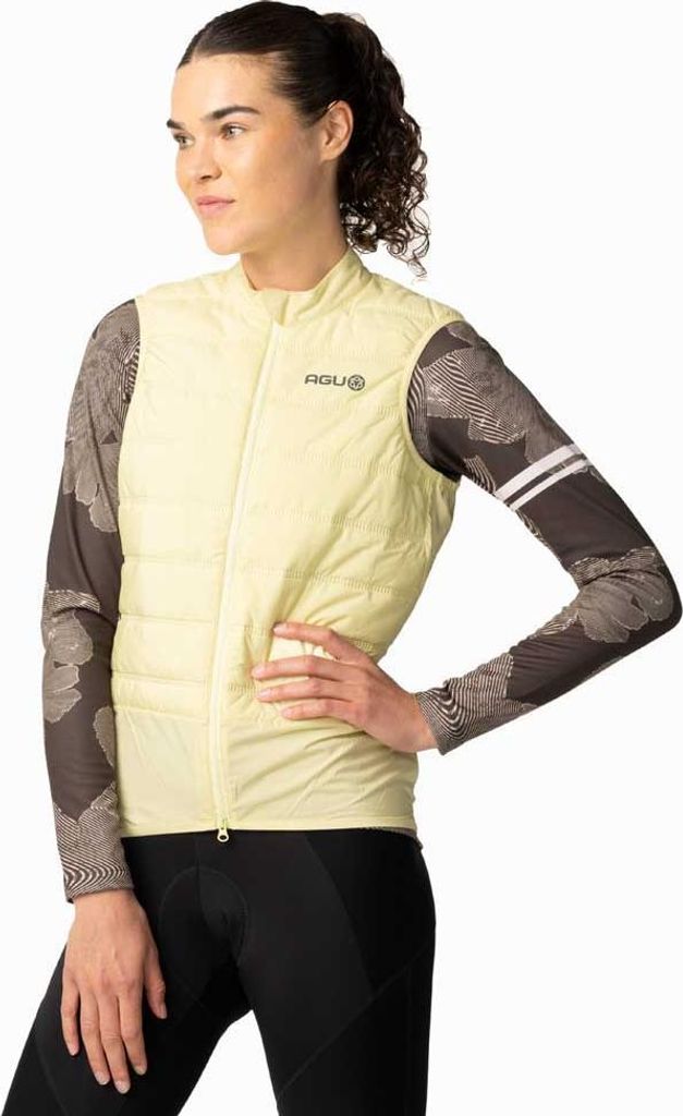 Agu Padded Performance Weste Gelb S Frau Gelb S