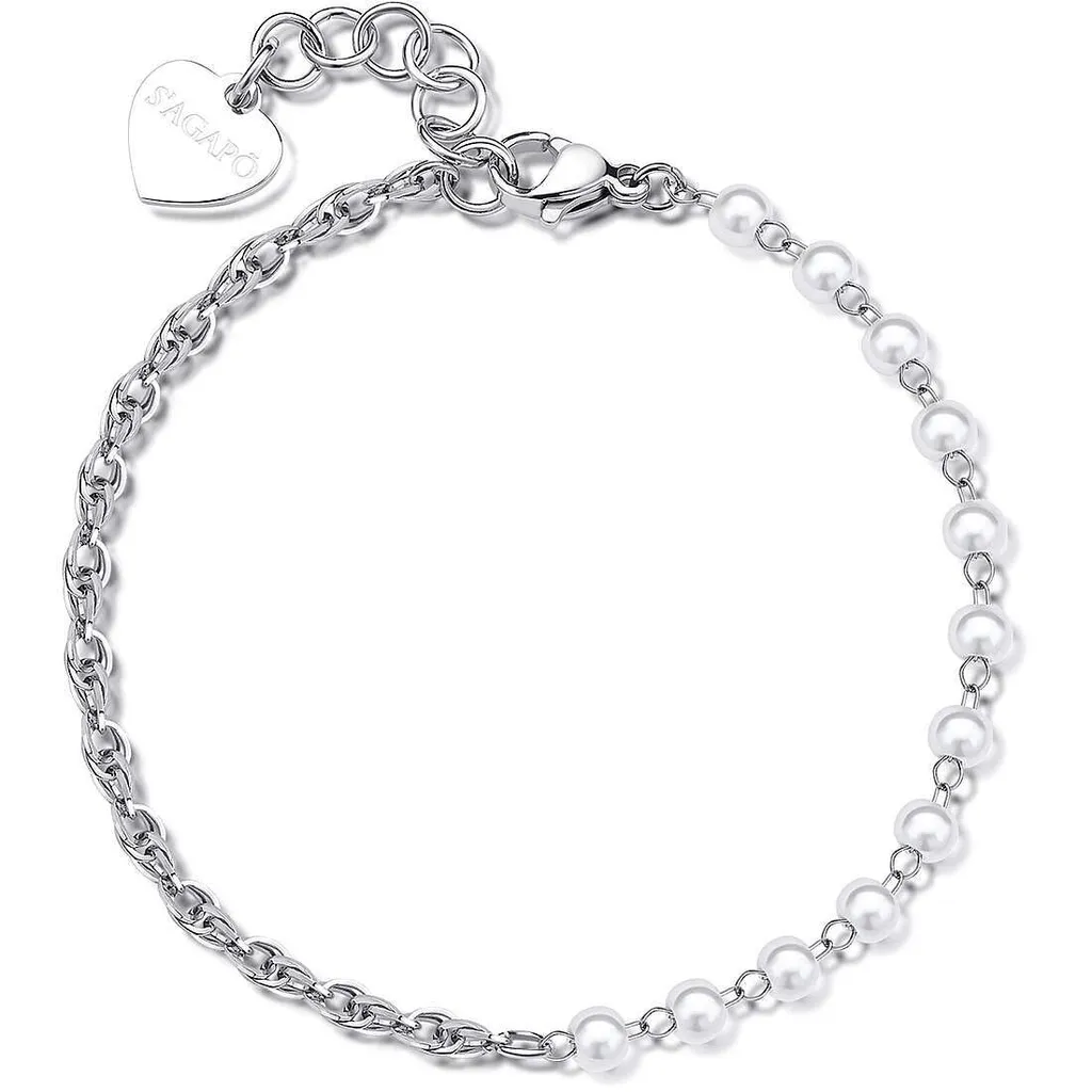 Bracciale Sagapò Chunky Argento | Il Regalo Perfetto per Lei