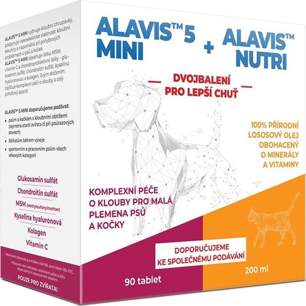 ALAVIS 5 MINI 90 comprimés + ALAVIS NUTRI 200 ml Image du produit 