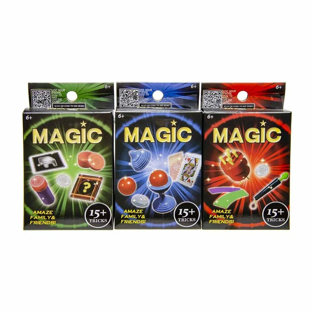 Coffret de magie éducatif pour enfant débutant avec guide d'apprentissage