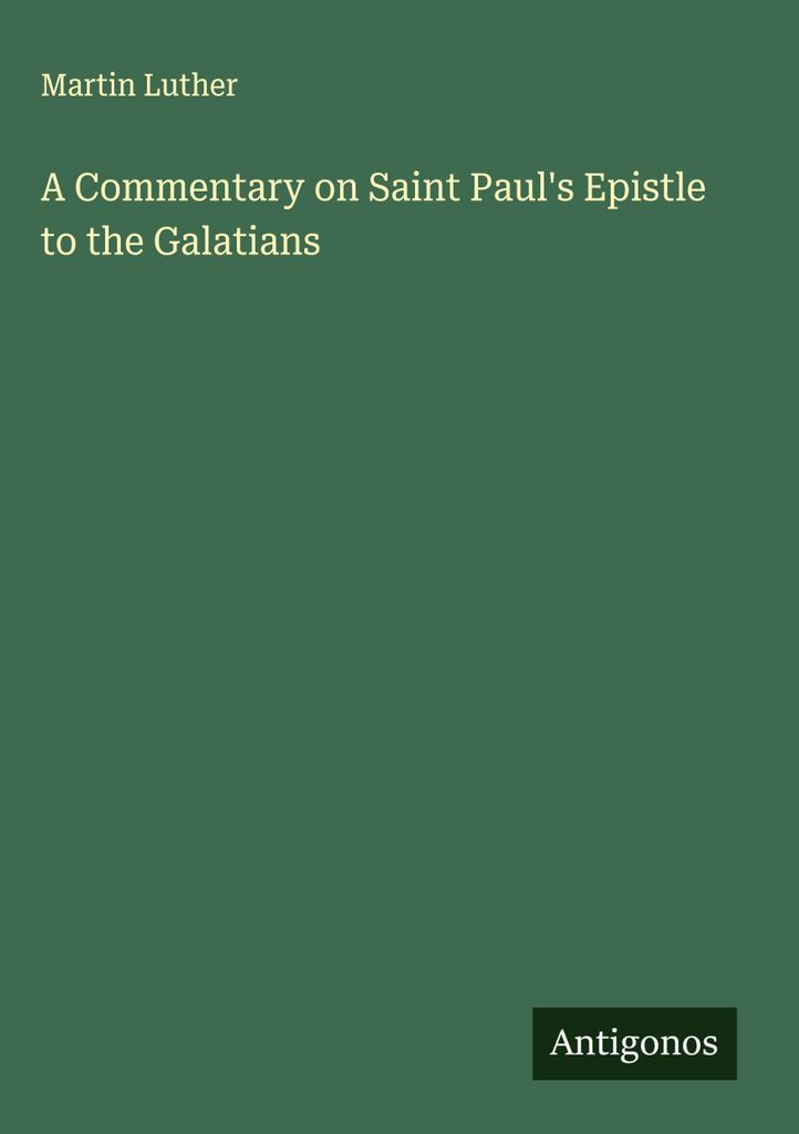 Ein Kommentar zum Brief des Paulus an die Galater